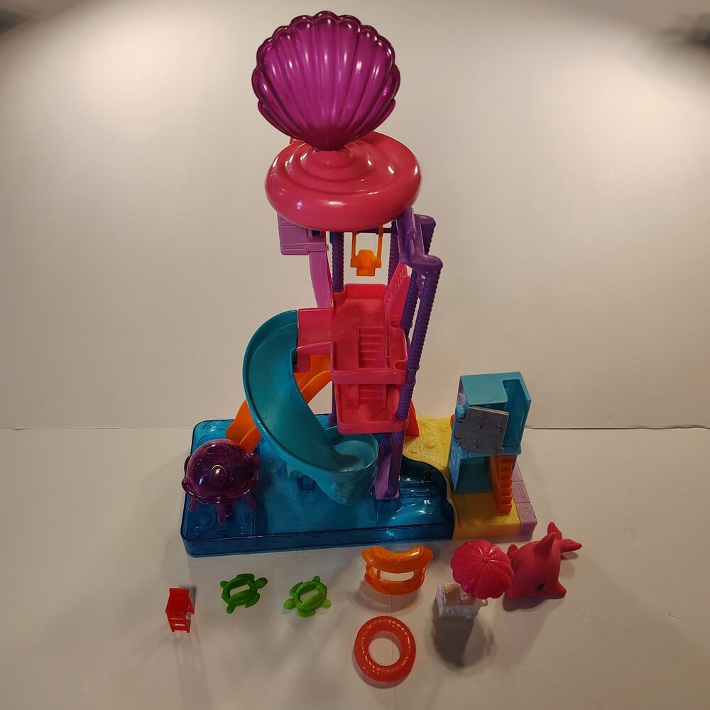 Polly Pocket Pollyville Super Slidin Water Park GNG65 Playset Accessories